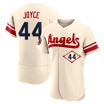 Ben Joyce Men's Authentic Los Angeles Angels Cream 2022 City Connect Jersey