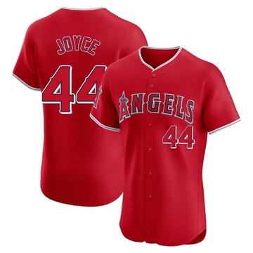 Ben Joyce Men's Elite Los Angeles Angels Red Alternate Jersey