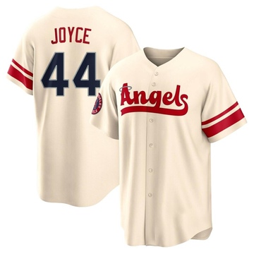 Ben Joyce Men's Replica Los Angeles Angels Cream 2022 City Connect Jersey