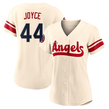 Ben Joyce Women's Authentic Los Angeles Angels Cream 2022 City Connect Jersey