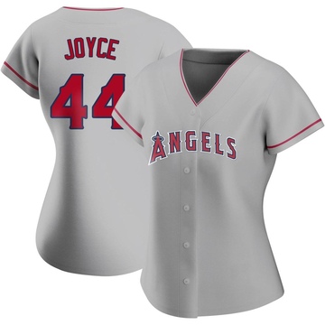 Ben Joyce Women's Authentic Los Angeles Angels Silver Road Jersey