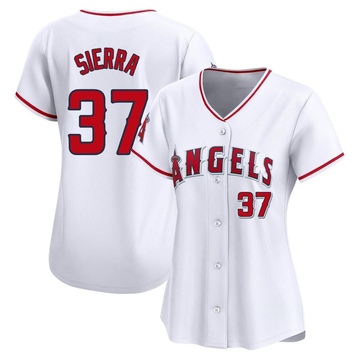 Magneuris Sierra Women's Limited Los Angeles Angels White Home Jersey