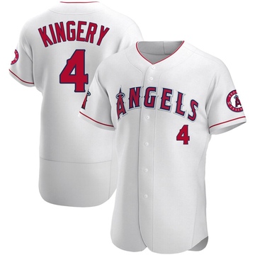 Scott Kingery Men's Authentic Los Angeles Angels White Jersey