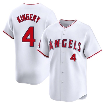 Scott Kingery Men's Limited Los Angeles Angels White Home Jersey